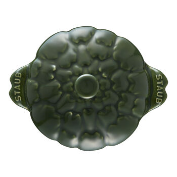 Ceramic Cocotte | Fesleğen | 13 cm | 450 ml | Enginar,,large 2
