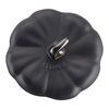 Stoneware, 0.5 qt, Pumpkin, Petite Dutch Oven, Matte Black, small 7