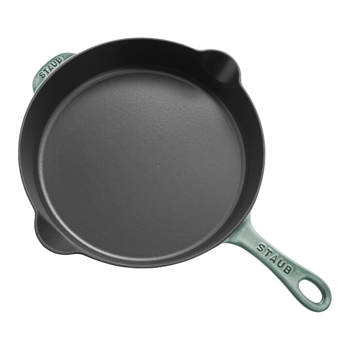 Cast Iron, 11-inch, Traditional Deep Skillet, Eucalyptus, large 4