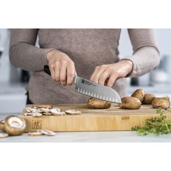 Santoku Bı&ccedil;ağı 18 cm, Siyah,,large 3