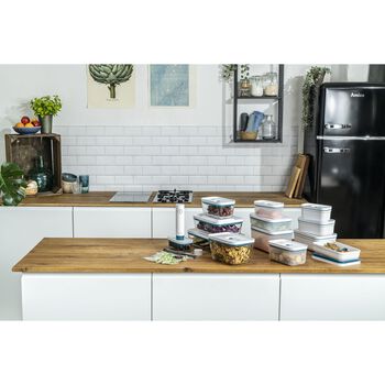 Vakumlu Yemek Taşıma Kabı, L D&uuml;z, Plastik, yarı şeffaf-Akdeniz Mavisi,,large 9