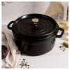 La Cocotte, Cocotte 26 cm, redondo, Negro, Hierro fundido, small 4