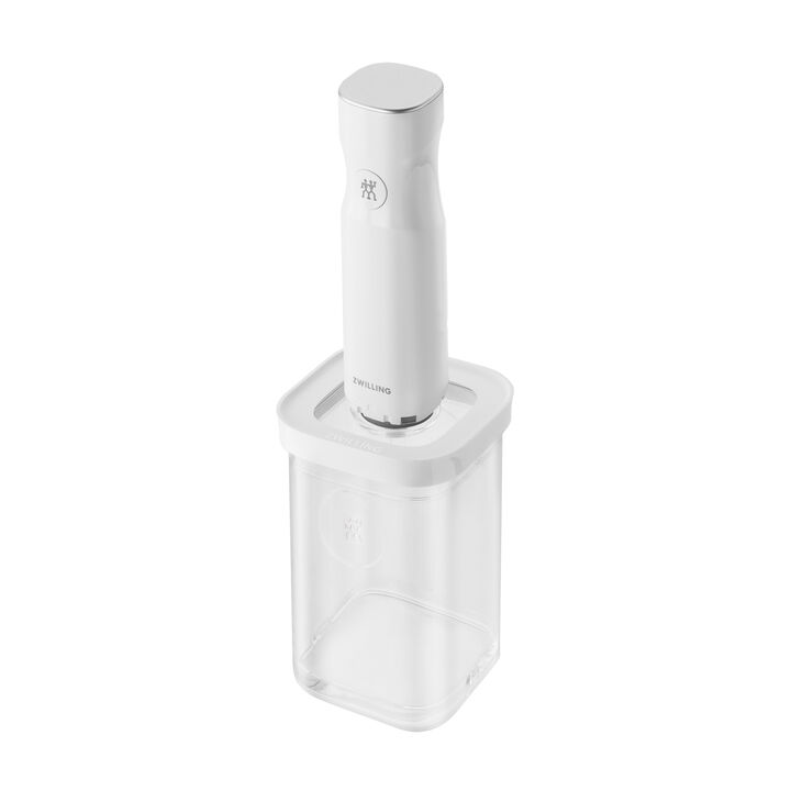 Fresh & Save CUBE, CUBE Container 2S / 11 cm, 0.875 Qt, Transparent-White, large 4