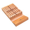 Knife storage, bamboo, small 1