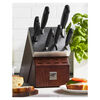 FOUR STAR, 7-pc, Self-Sharpening Knife Block Set, Silver-Black, small 2