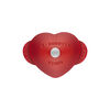 Cast Iron, 1.75 qt, Heart, Dutch Oven, Cherry, small 3