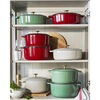 Bellamonte, Cocotte rotonda - 26 cm, verde, small 14