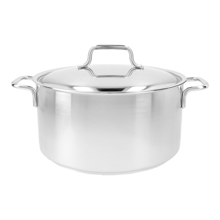 Apollo 7, Cacerola con tapa 24 cm, 18/10 Acero inoxidable, large 1