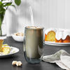 Sorrento Double Wall Glassware, 8-pc, Latte Glass Set, small 2