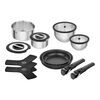 UNLOCK, Set de d&eacute;marrage avec po&ecirc;les, casseroles, bols, couvercles et accessoires, 15-pcs, small 1