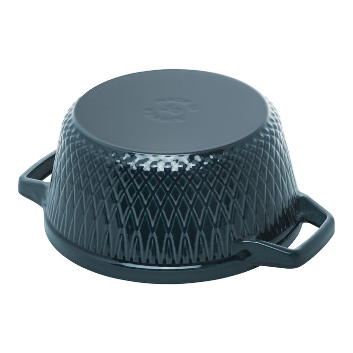 La Cocotte, Cocotte twister 20 cm, Rond(e), La Mer, Fonte, large 4
