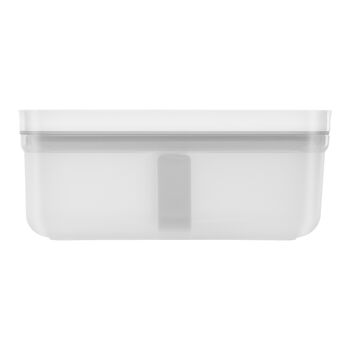 Vakumlu Yemek Taşıma Kabı, M, Plastik, yarı şeffaf-Gri,,large 3