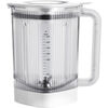 ENFINIGY, Power Blender Pro avec bol pour robot multifonction, 2-pcs. /1.8/1.2 l, argent, Plastique, small 7