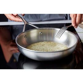 Bakpannenset roestvrijstaal, 2-delig, 24 & 28 cm