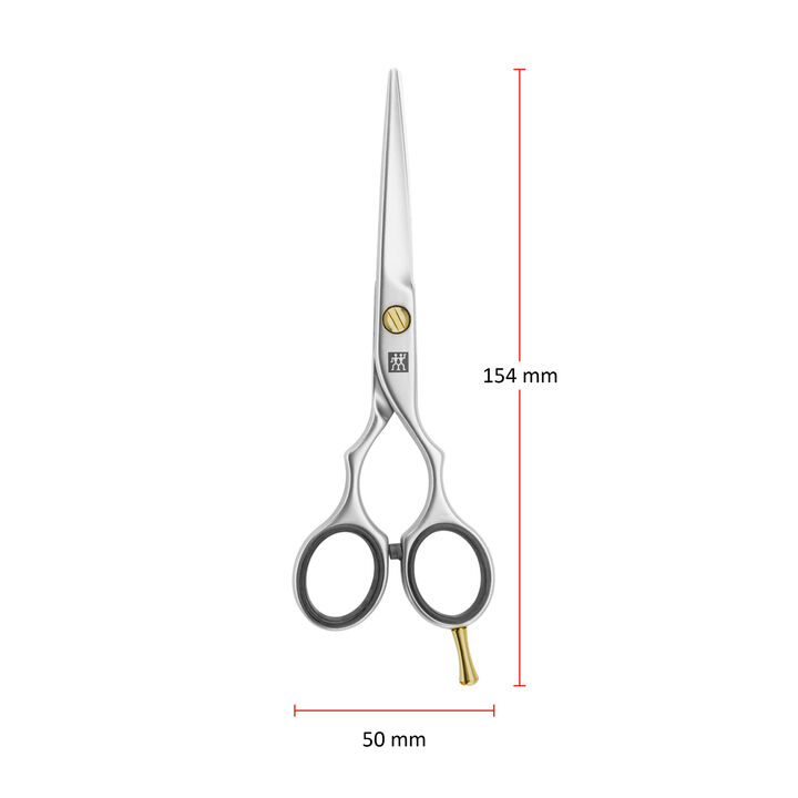 PREMIUM, 6-inch  Hair Scissors - Matt Stainless Steel, large 4