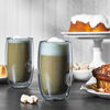 Sorrento Double Wall Glassware, 2-pc, Latte Glass Set, small 2