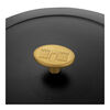 Bellamonte, Cocotte 28 cm, Rond(e), Noir mat, Fonte, small 6