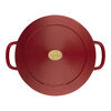 Bellamonte, Cocotte rotonda - 28 cm, rosso, small 7