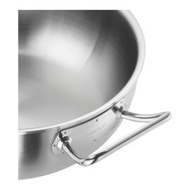 Wok 30 cm, SST 18/10, Prata