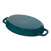 Specialities, Ovenschaal Vis 33 cm, Ovaal, La-Mer blauw, small 3