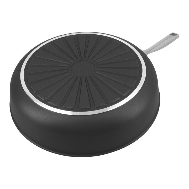 Alu Pro 5, Poêle à bord haut Duraslide Titanium 28 cm, large 2