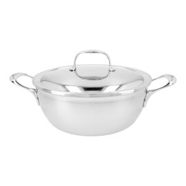 Panela para molhos com tampa de parede dupla 24 cm, SST 18/10