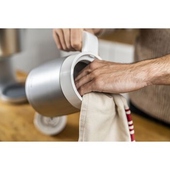 Drip kahve Makinesi, 1,25 l, G&uuml;m&uuml;ş Beyazı,,large 9