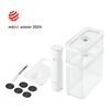 Fresh & Save CUBE, CUBE Vacuum Starter Set, M / 5 Piece, transparent-white, small 1