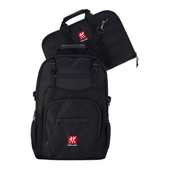 Nylon, Kitchen Backpack With Knife Bag Insert, large 1