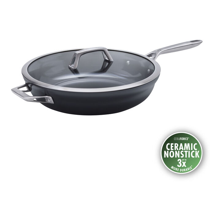 Motion Ceramic, 5 qt, Hard Anodized Ceramic Nonstick Deep Fryer Ceramic Coating, large 1