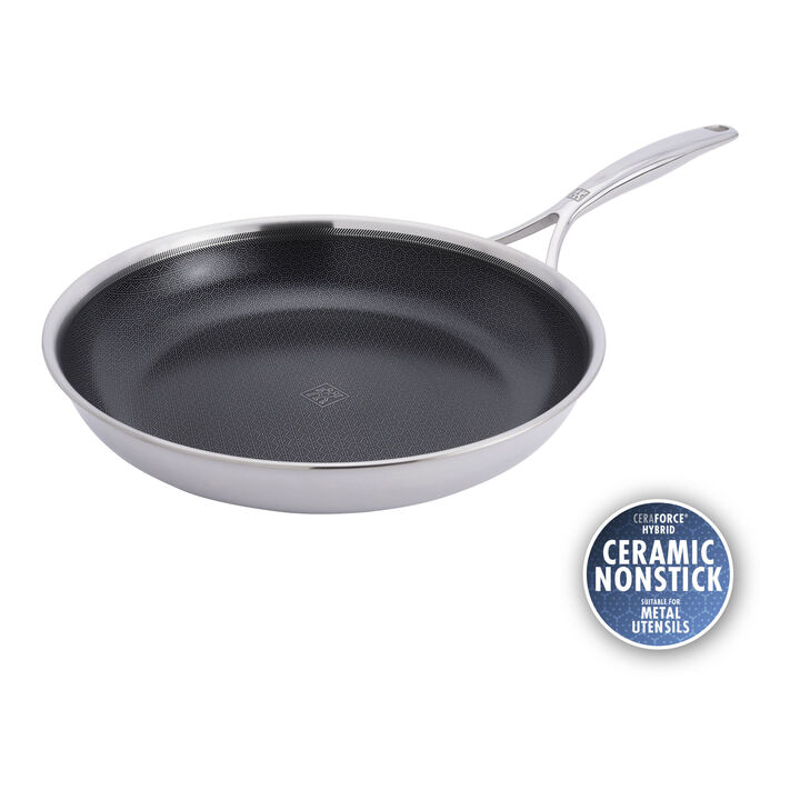 Peak, 12-inch, Ceramic Hybrid Frying Pan, large 1