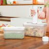 Set bo&icirc;tes sous-vide & pompe, 5-pcs. /L, semi transparent-gris / blanc, Plastique, small 3