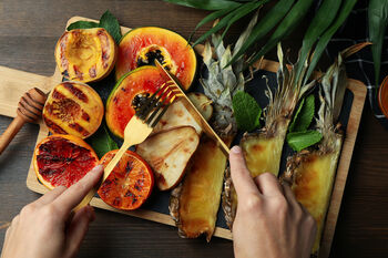 Marinated Fruit Skewers