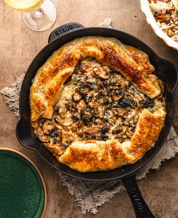 Tarte aux Champignons et Gruy&egrave;re (Mushroom and Gruy&egrave;re Tart)