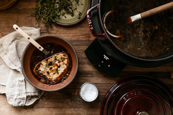 French Onion Soup for the STAUB Multicooker
