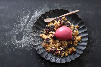 Blackberry Crumble
