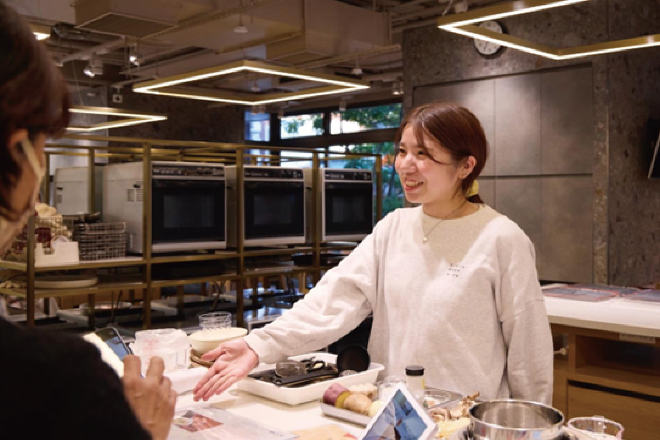 加賀屋さんのサポートのもと楽しい90分レッスンのスタート！
